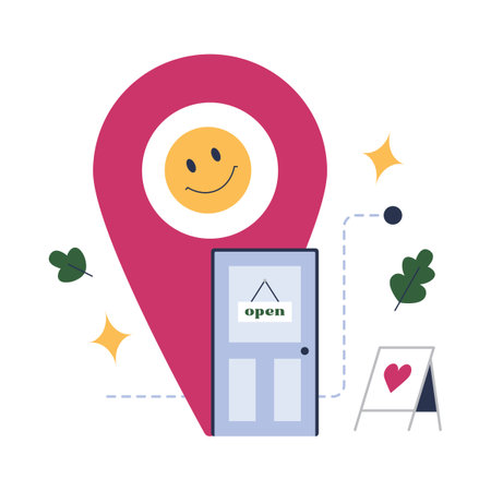 Small business support and protection. Local business investingのイラスト素材