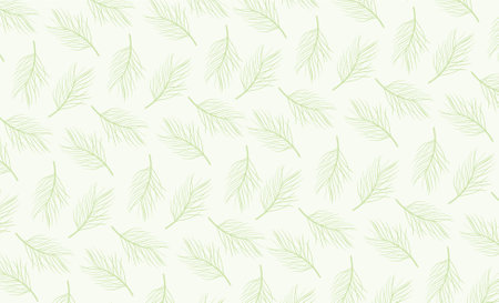 background of flora and palm leavesのイラスト素材
