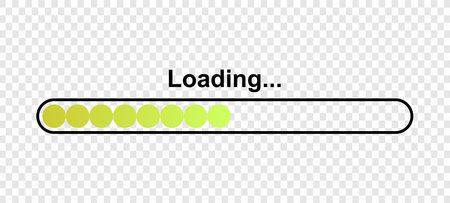 waiting time to load pages and gamesのイラスト素材