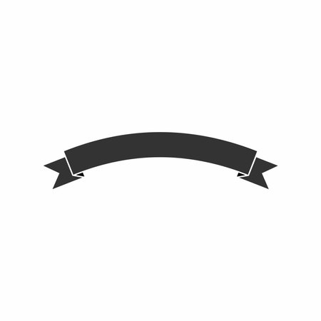 ribbon for writing and symbolsのイラスト素材