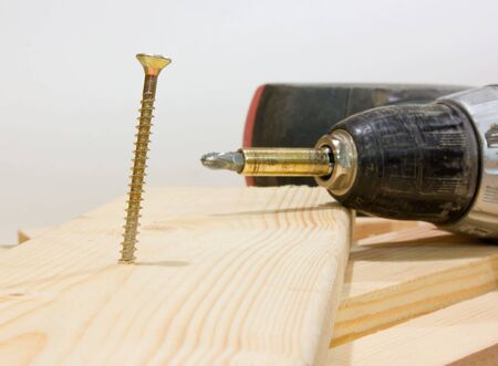 screw and drillの写真素材