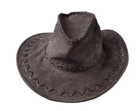 cowboy hat isolatedの写真素材