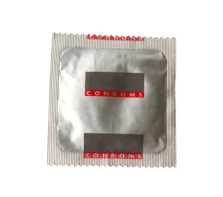 packed condomの写真素材