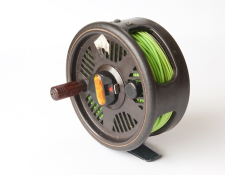 reel for a fishing tackleの写真素材