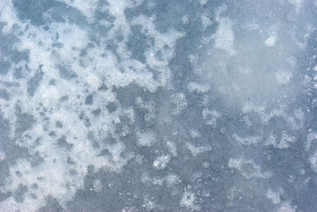 blue ice textureの写真素材