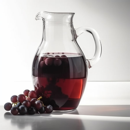 A jug of wine Generative AI Generatedの素材