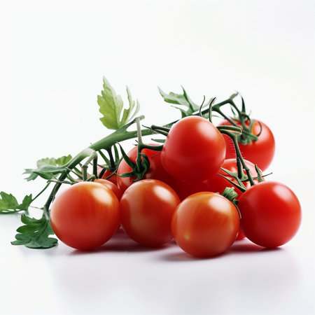A bunch of tomatoesの素材
