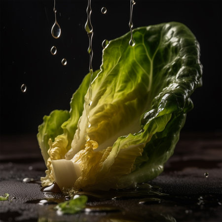 A lettuce Generative AI Generatedの素材