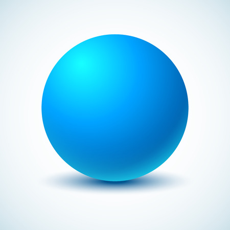 Blue ballのイラスト素材