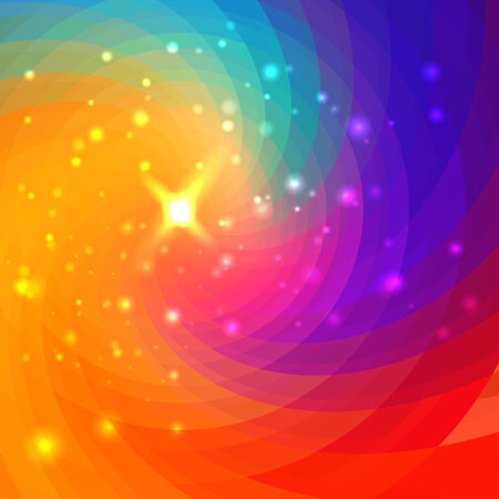 Abstract circular colorful backgroundのイラスト素材