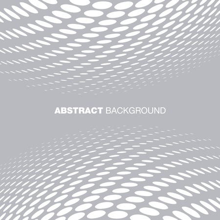 Abstract Halftone Gray Technology Backgroundのイラスト素材