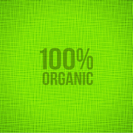 Green Natural Fabric Texture Background.のイラスト素材