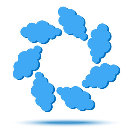 cloud iconのイラスト素材