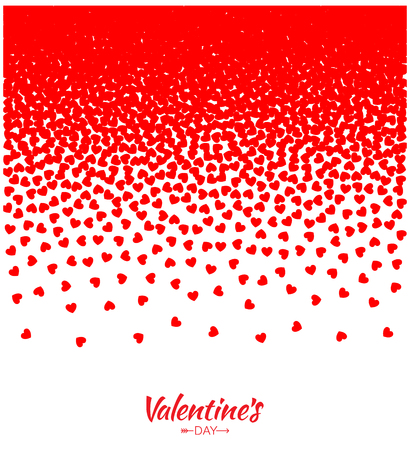 Abstract Red Hearts Gradient Background for Valentines Day Design Vector Illustration Card. Wedding Invitation Card backdrop. Design element of background for medical, health, treatment.の写真素材