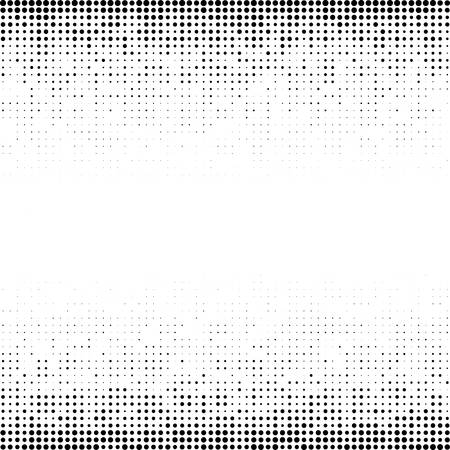 Halftone gradient pattern. Background using halftone random dots texture. Grunge backdrop. Technology design element. Vector illustration.のイラスト素材