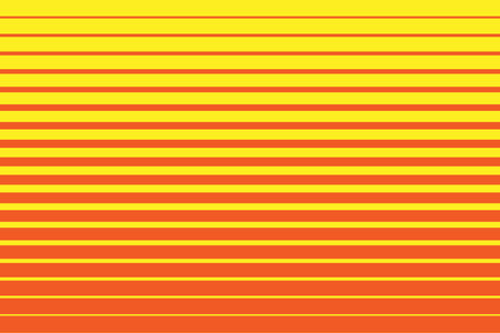 Line pattern background. Orange and yellow colors. Halftone line gradient. Vector illustration.のイラスト素材