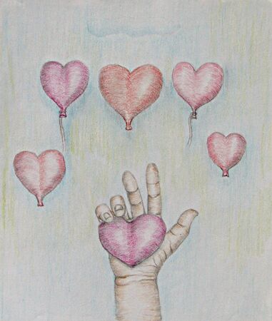 be my heartの写真素材