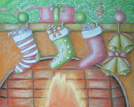 stocking socksの写真素材