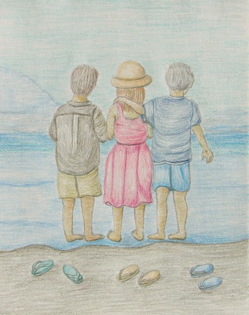 best friendsの写真素材