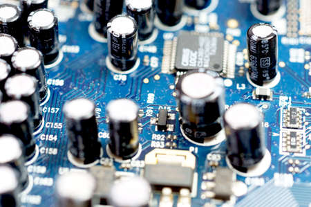 Close up shot of technology parts              