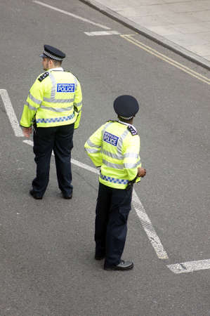 London Police on the Street