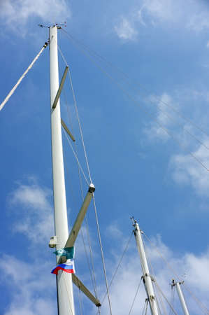Sailing boat poles