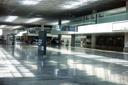 Empty Airport Hall
