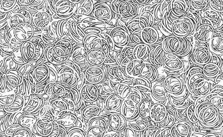 Abstract background with ringsの写真素材