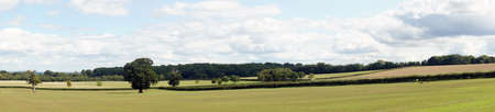 Panoramic landscape in Yorkshireの写真素材