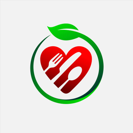 Food lovers logoのイラスト素材