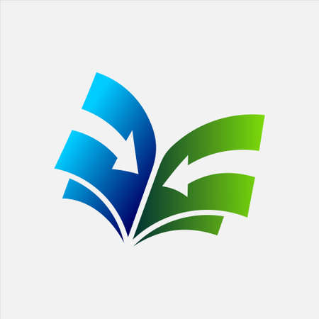 Financial Records Logoのイラスト素材