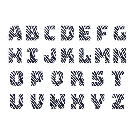 Golden letter alphabeth. Retro decorative lettering alphabet. Capital upper serif ABC.のイラスト素材