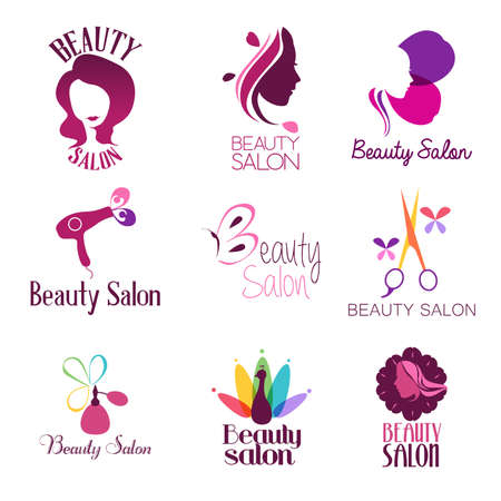 A vector illustration of Beauty Salon Logoのイラスト素材
