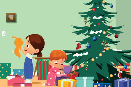 Christmas greeting card design concept.のイラスト素材