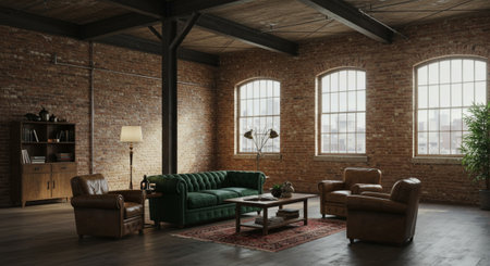 Stunning panoramic view of a path leading to the seaの素材