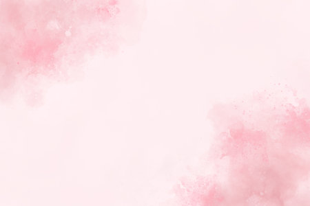 Abstract pink watercolor background. Texture paper. Digital art painting.の素材