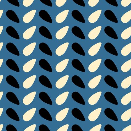 Abstract seamless pattern with graphic elements, modern abstract shapes.のイラスト素材