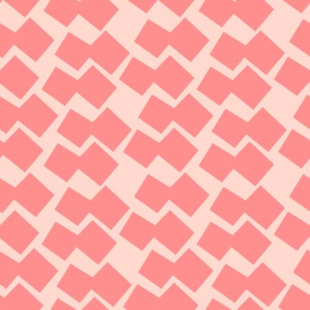 Trendy seamless pattern with graphic abstract geometric shapes.のイラスト素材