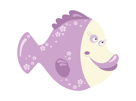 Cartoon fishのイラスト素材