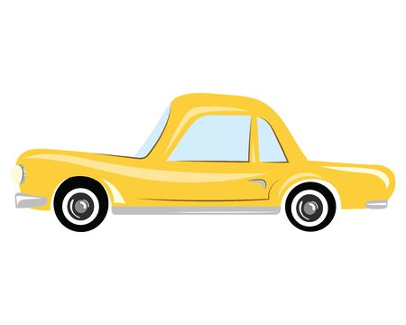 Cartoon cars. Truck. Transport. Vector illustration for children.のイラスト素材