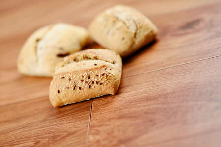 Group of bread rolls の写真素材