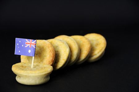 Australia Day meat pieの写真素材