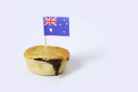 Australia Day meat pieの写真素材