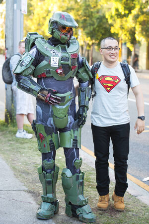 Brisbane, Queensland, Australia - October 5th 2014: Annual brain foundation zombie walk October 5th,...