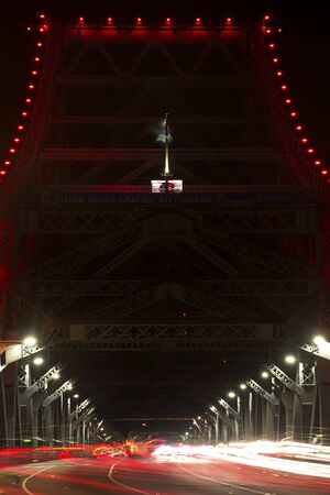 The iconic Story Bridge in Brisbane, Queensland, Australia