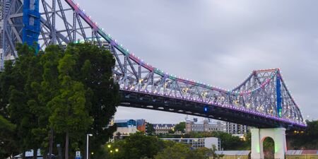 The iconic Story Bridge in Brisbane, Queensland, Australia