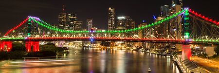 The iconic Story Bridge in Brisbane, Queensland, Australia