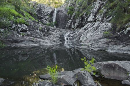 Cedar Creek waterfall in Mount Tambourine, Queensland.