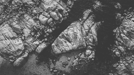 Bay Of Fires, Binalong Bay during the day in Tasmania.の写真素材