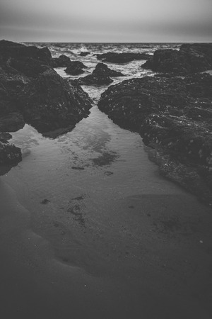 Coolum beach at the Sunshine Coast, Queensland, Australia.の写真素材